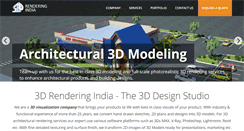 Desktop Screenshot of 3drenderingindia.com